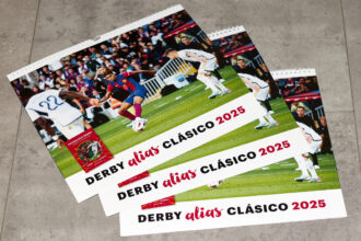Kalendář 2025 – fotbalová derby Španělska a Portugalska